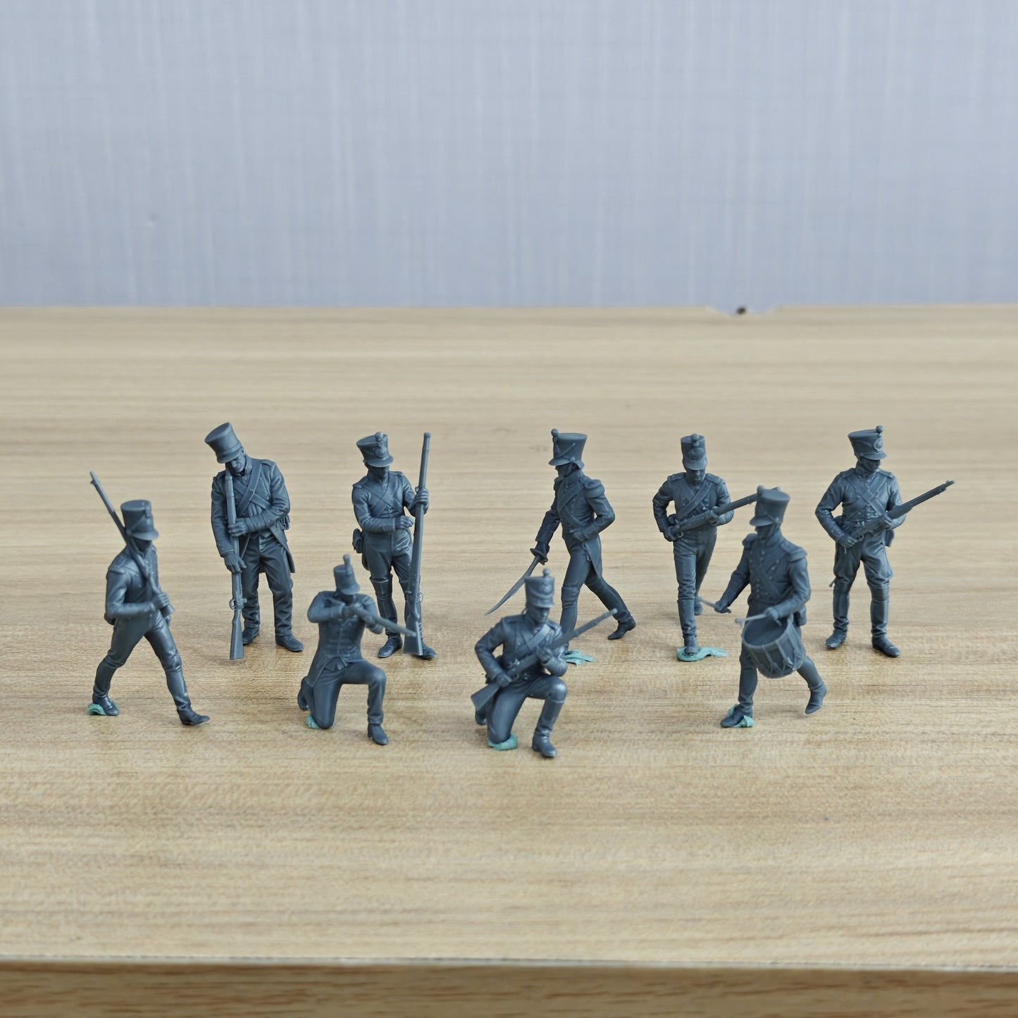 MRY-SFW SSTR426 Napoleonic Wars British Redcoat Line Infantr – LCD 3D printed resin model kit, image 8