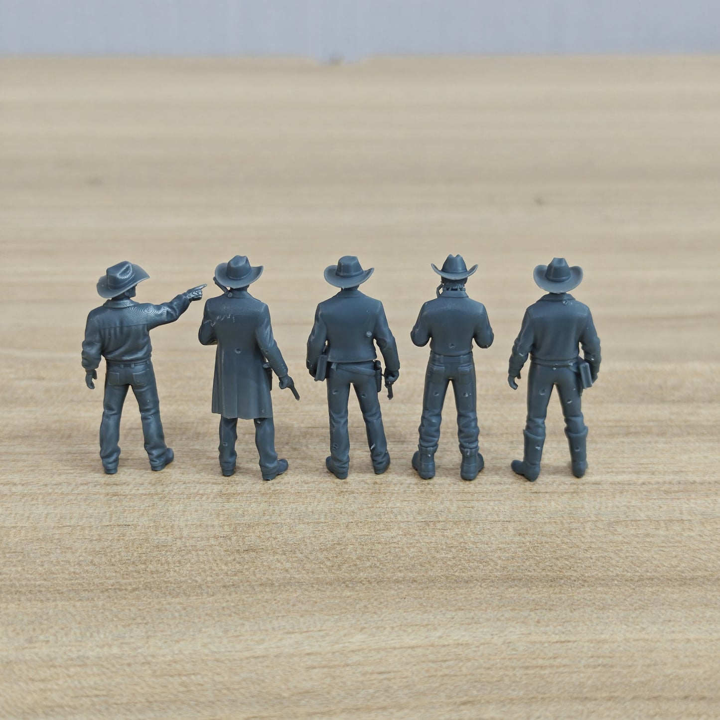 MRY-SFW LYTR1326 American Western Cowboy Missionary Five Person Set