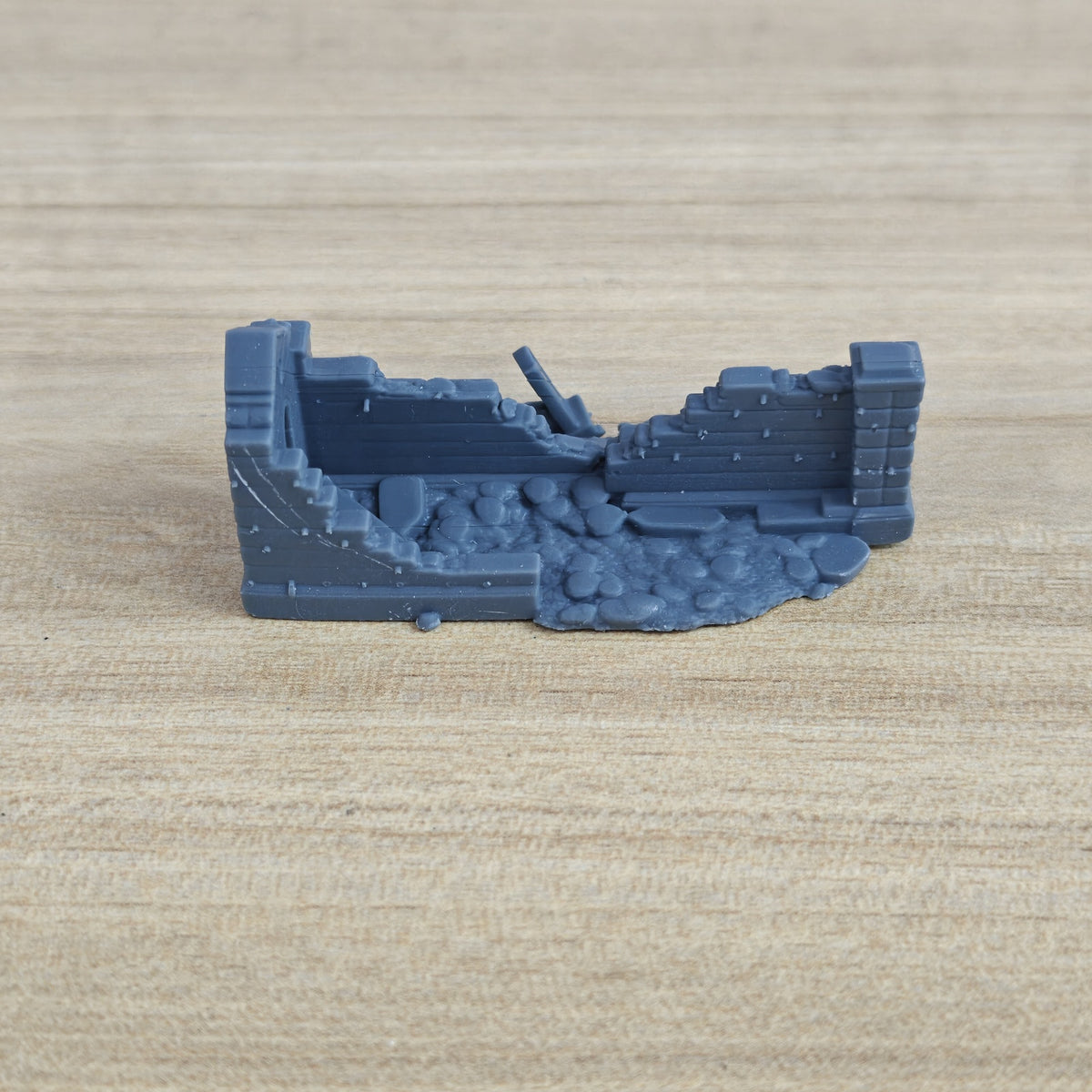 Ruined Building Series – Broken Graveyard Wall C MRY-SFW LYTB1280