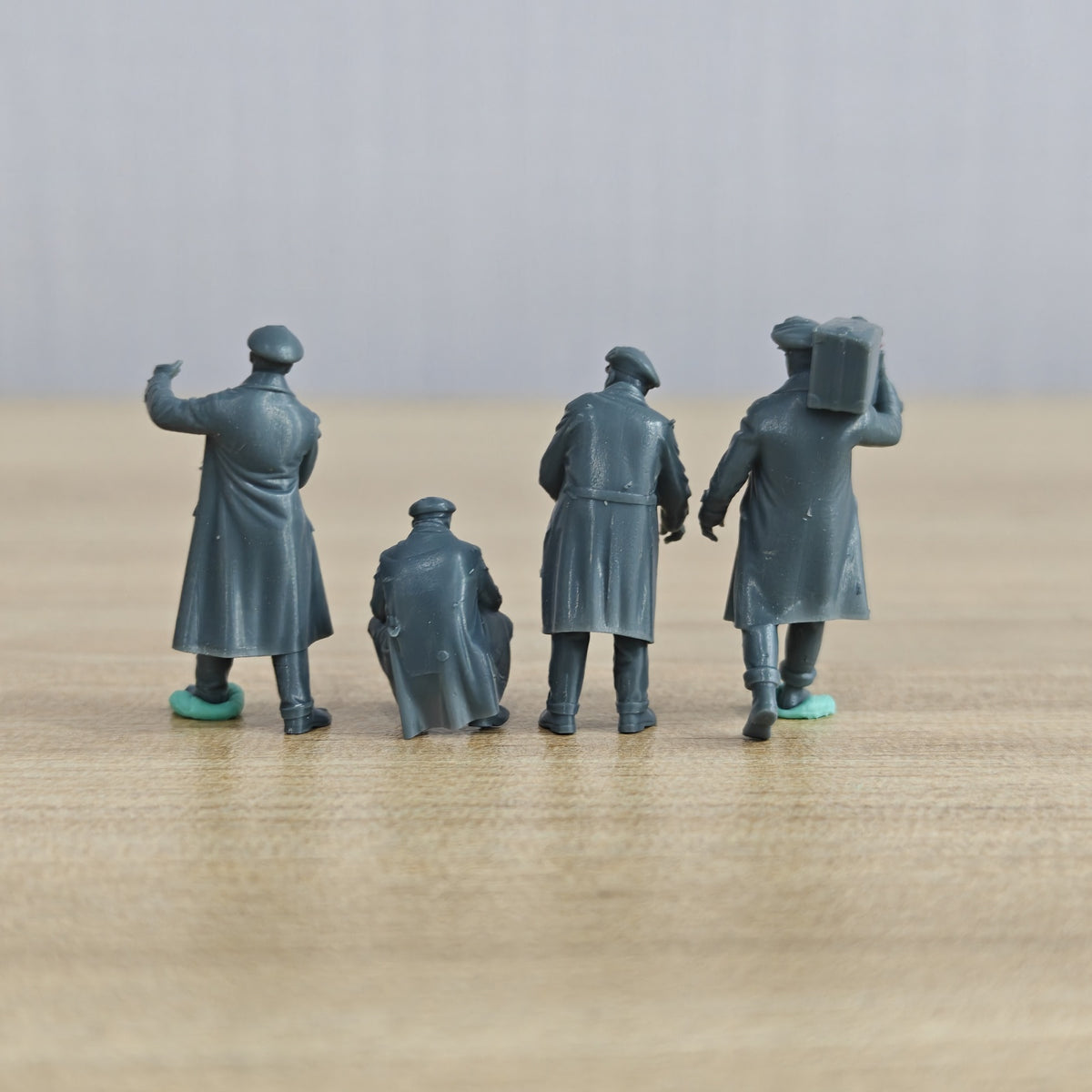 MRY-SFW LYTR1162 French Campaign Volunteers 4 pcs – LCD 3D printed resin model kit, image 2
