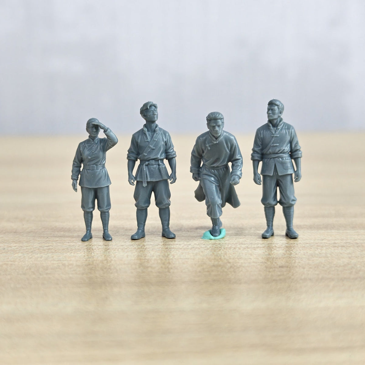 MRY-SFW LYTR1306 War of Resistance Against Japan Looking Afa – LCD 3D printed resin model kit, image 1