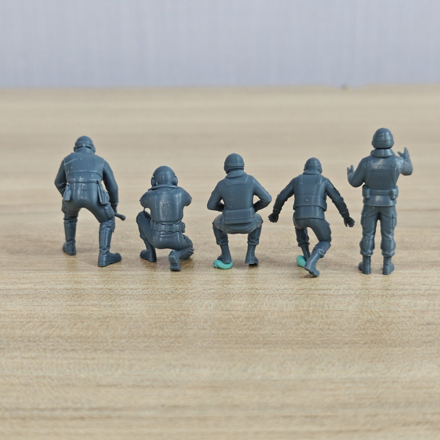MRY-SFW LYGR1265 WWII Western Front Waffen-SS Tank Crew 5 pcs