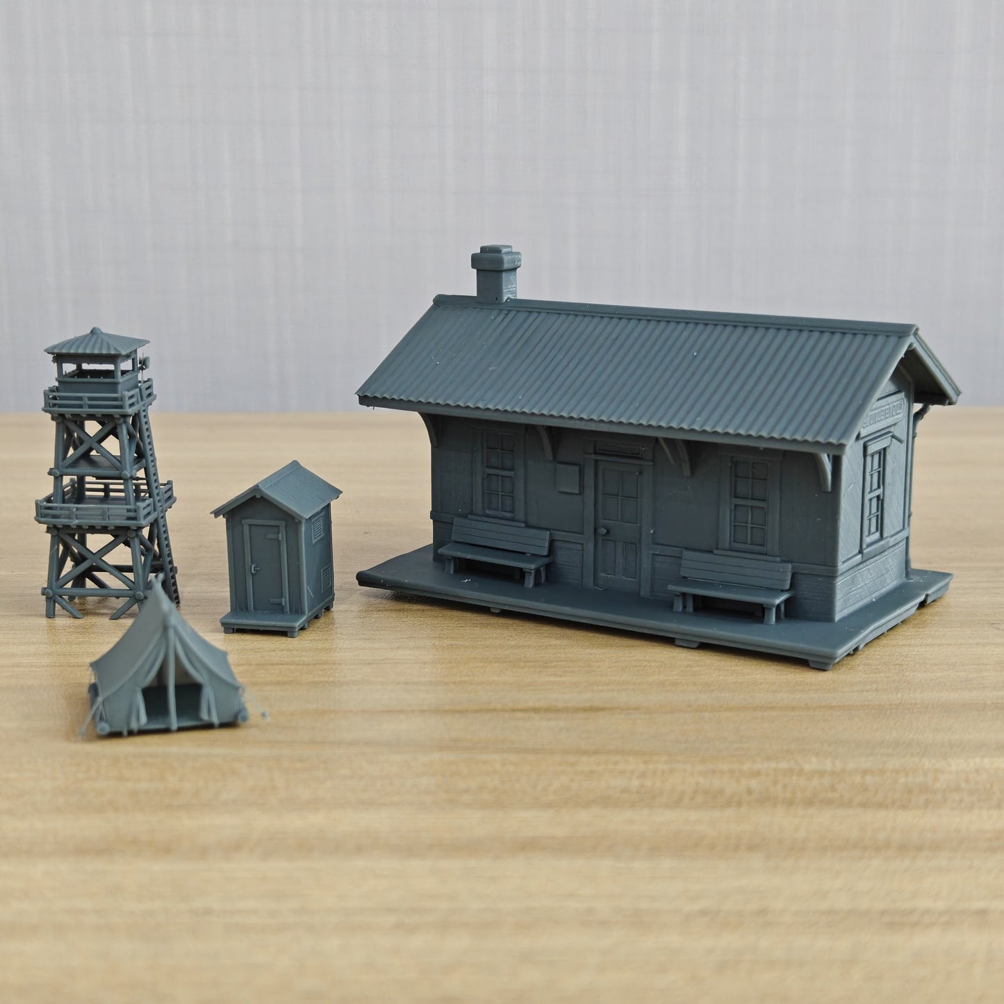 MRY-SFW LYT427 Lumber Mill Scenery ¨C Extra Building Parts