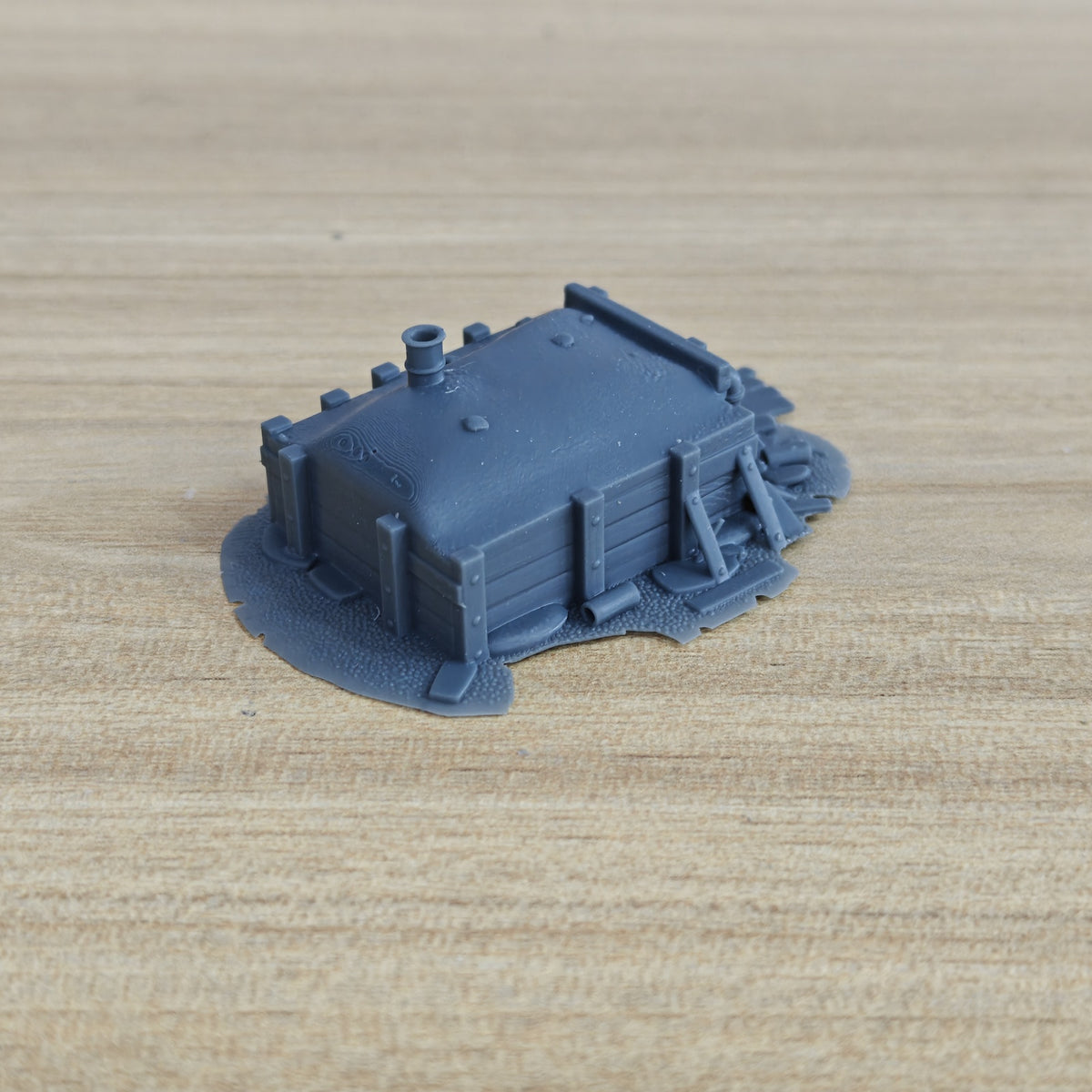 Wasteland Diorama Building – Semi-underground Bunker B MRY-SFW LYTB1136