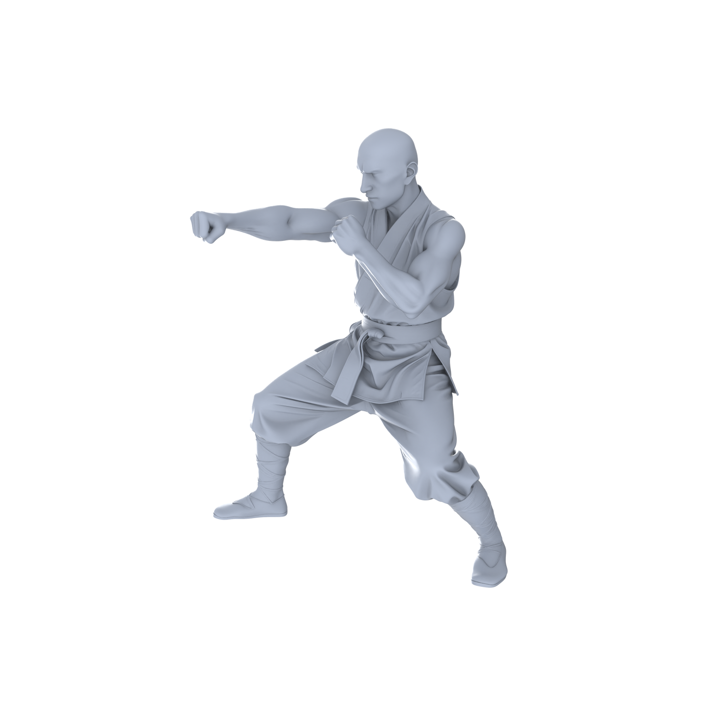 MRY-SFW LYGR043 Monk, Magic Theme, Chinese Theme, Martial Arts World, Wargame, Resin Blank Model, Fantasy Theme, Wargaming Miniatures, Scenic Figures, Handmade Figure, Hand-painted S Scale