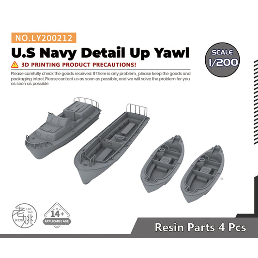 Yao's Studio LY212 1/700(350,200,144) Model Upgrade Parts U.S Navy Detail Up Yawl