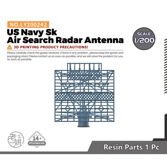 Yao's Studio LY242 1/700(350,200,144) Model Upgrade Parts US Navy Sk Air Search Radar Antenna