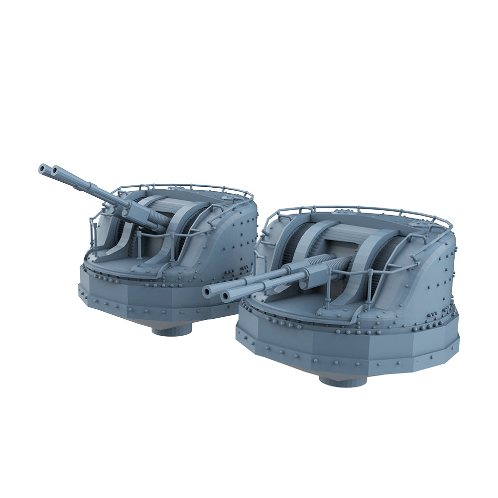 Yao's Studio LY605C Model Upgrade Parts Japanese Navy Type 96 Twin 25mm Anti-Aircraft Gun Base Version
