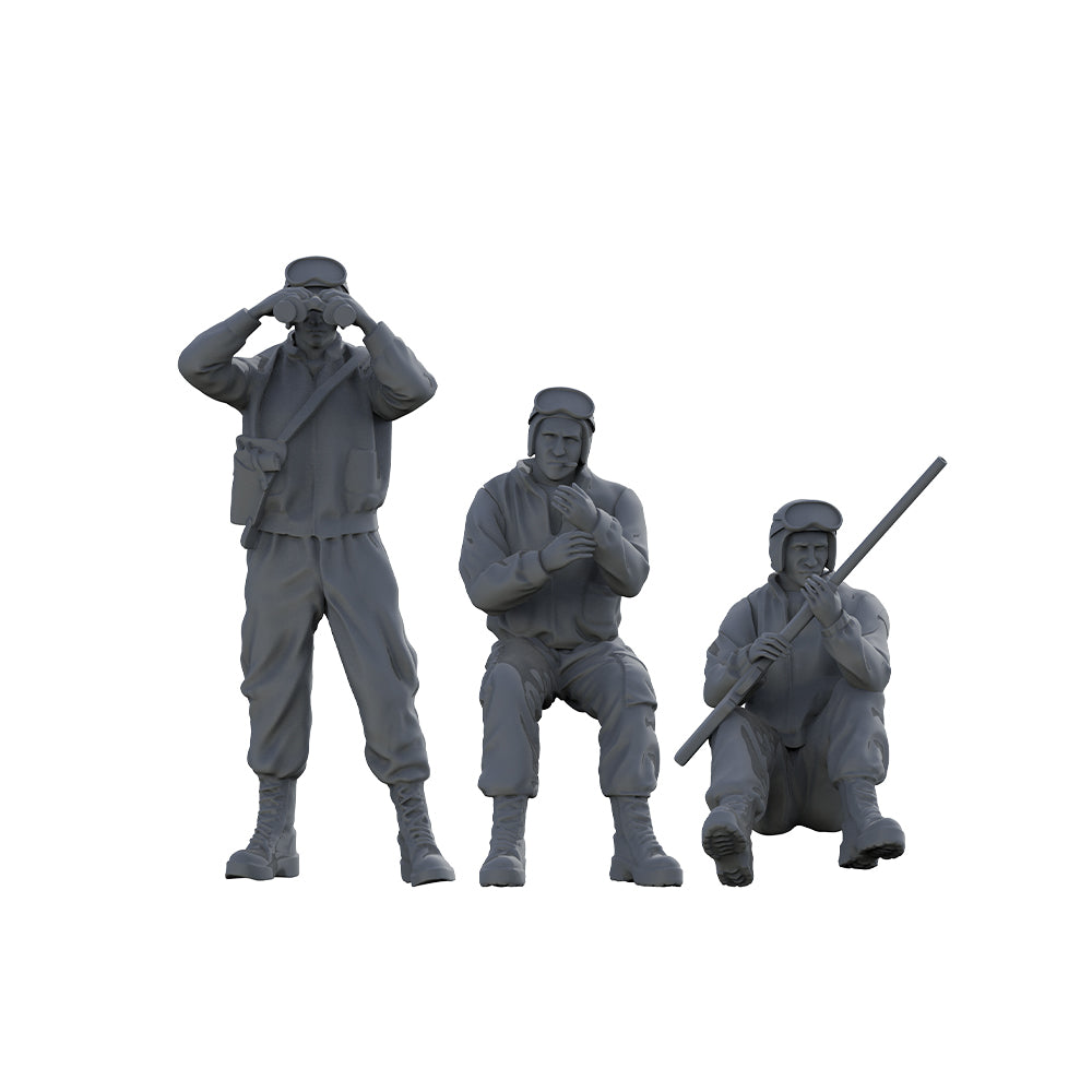 Yao's Studio LY399A Military Model Parts US Tank Soldiers Type A