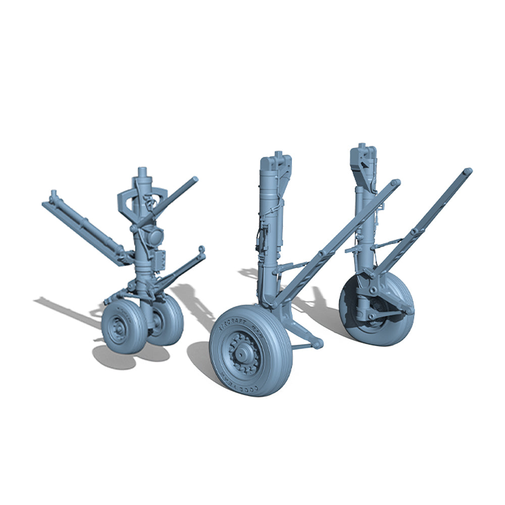 Yao's Studio LY268B 1/32(35,48,72,144) Model Upgrade Parts USAF F-14D Undercarriage Gravity Wheel