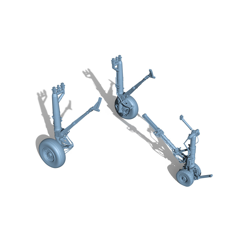 Yao's Studio LY270B 1/32(35,48,72,144) Model Upgrade Parts USAF A-6 Intruder Undercarriage For Trumpeter 81708 Gravity Wheel