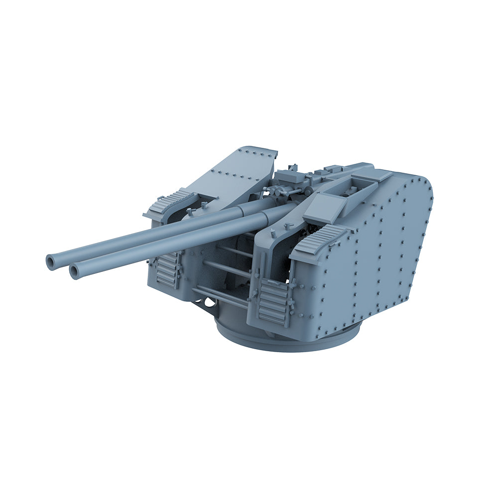 Yao's Studio LYCG604 Model Upgrades Parts JMSDF Type 89 Twin Mounted Anti Aircraft Gun 127mm