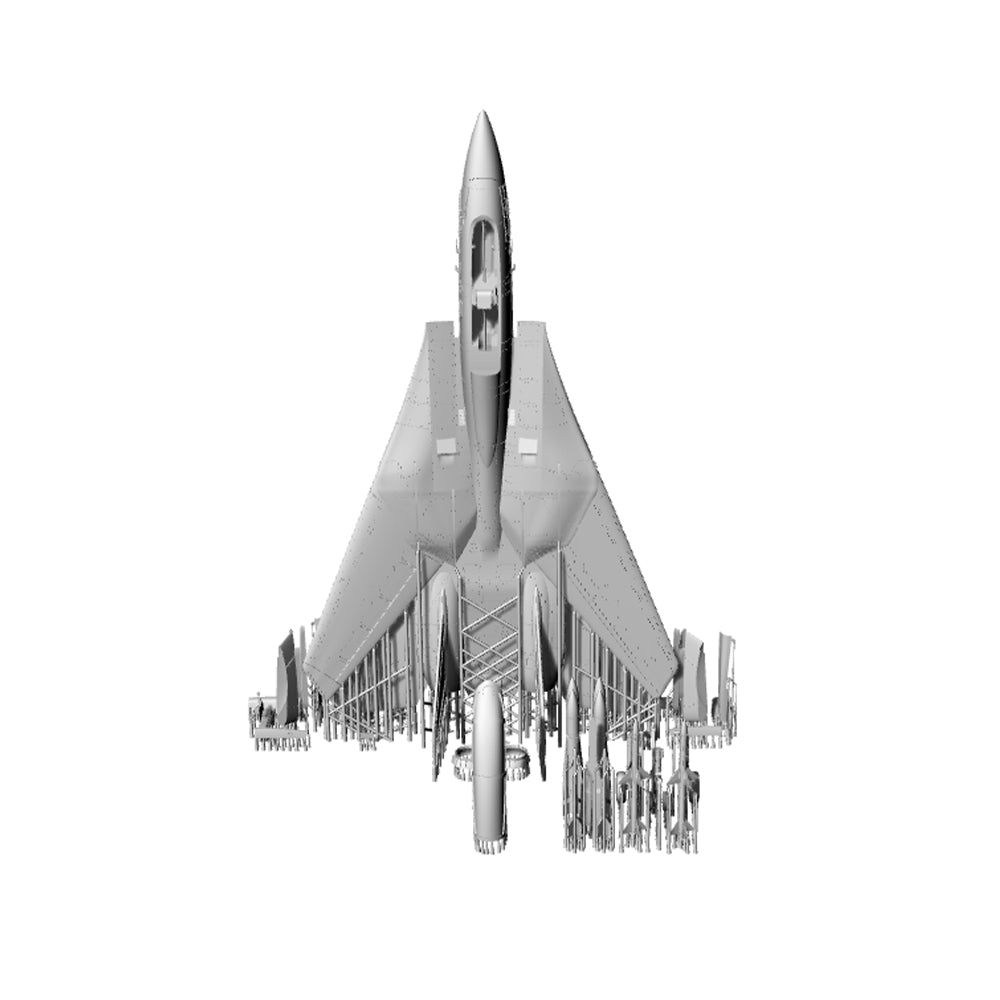 Yao's Studio LYR222C Fighter Aircraft Military Model Kit US Navy Grumman F-14 Tomcat