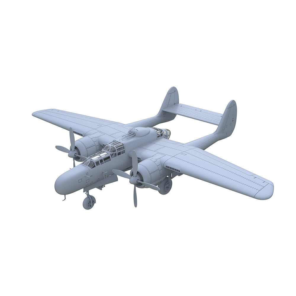 Yao's Studio LYR233 1/144(96,100,120,160,192,220) Fighter Aircraft Military Model Kit US P-38L-5-LO Lightning Fighter