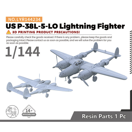 Yao's Studio LYR234 1/144(96,100,120,160,192,220) Fighter Aircraft Military Model Kit USAF P-61C-1 Black Widow Fighter
