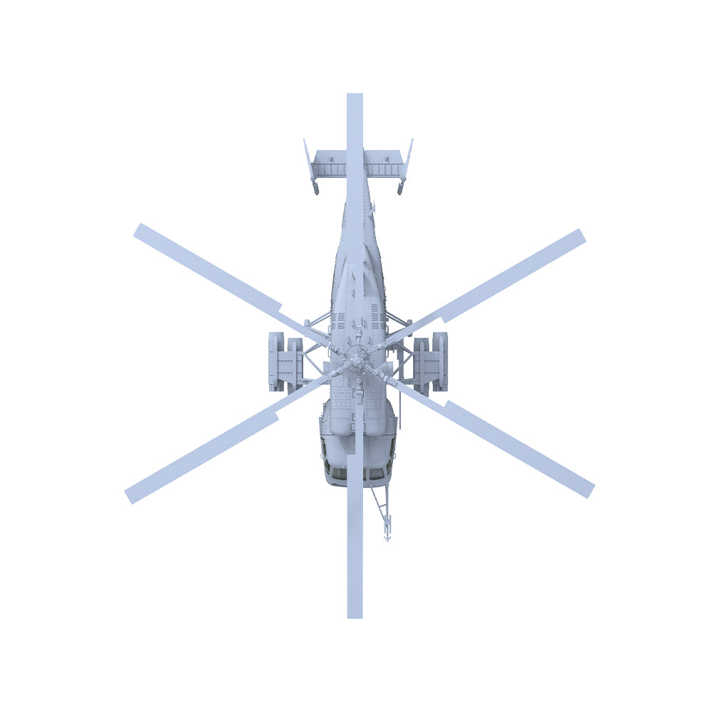 Yao's Studio LYR901 Fighter Aircraft Military Model Kit Soviet Ka-29 Helicopter