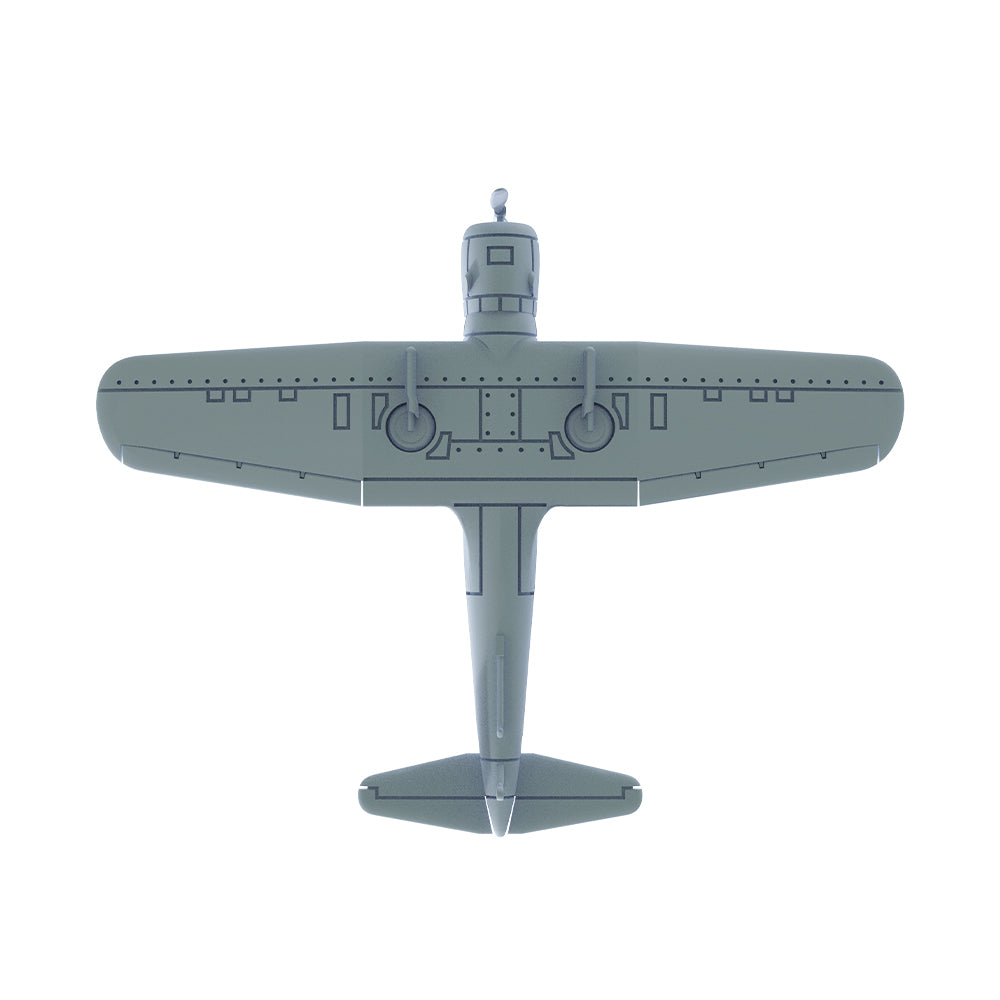 Yao's Studio LYR240 Fighter Aircraft Military Model Kit US SB2U-3 Defender Dive Bomber