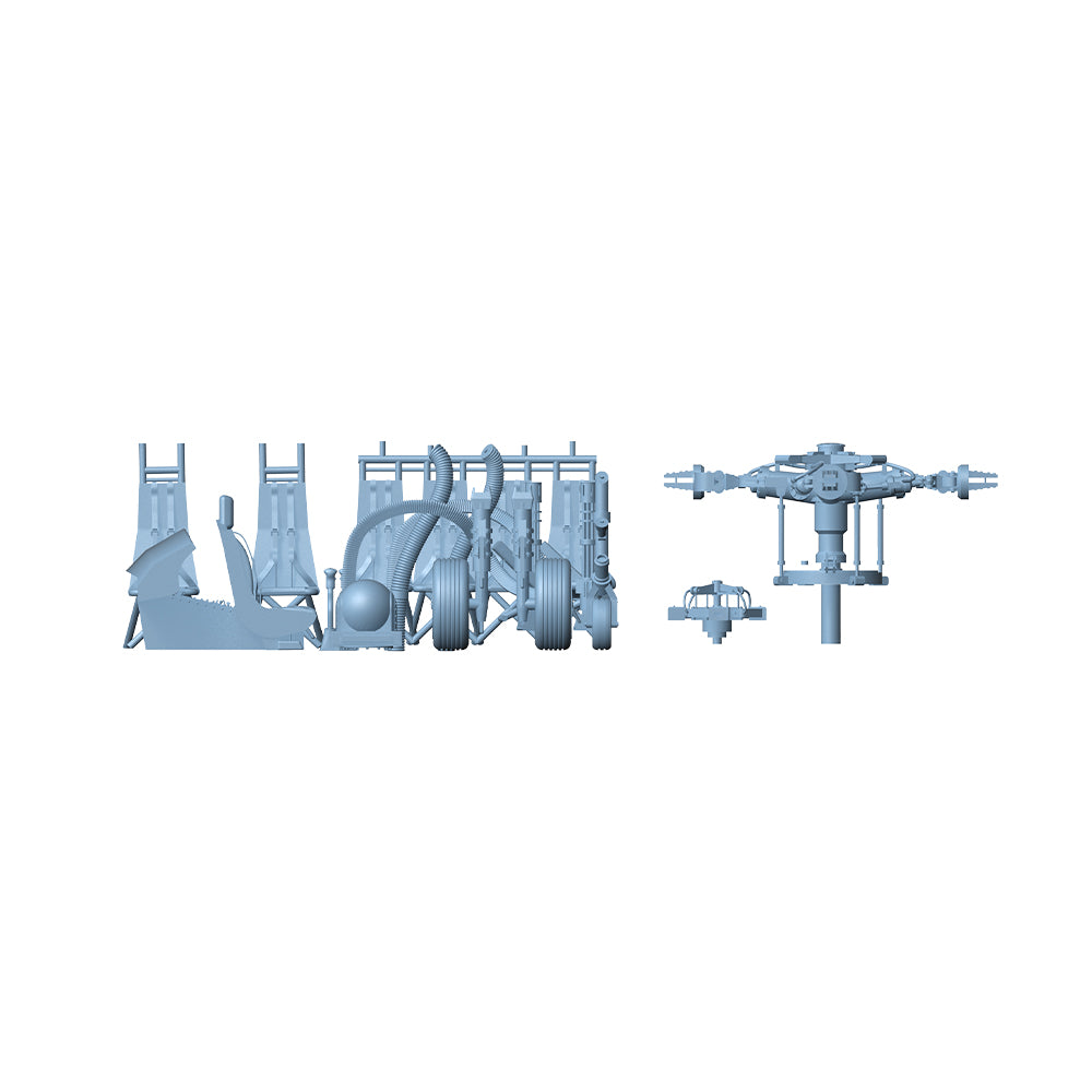 Yao's Studio LYRG900 Model Super Detail Up Set US HH-60H Rescue Hawk For Trumpeter 87233