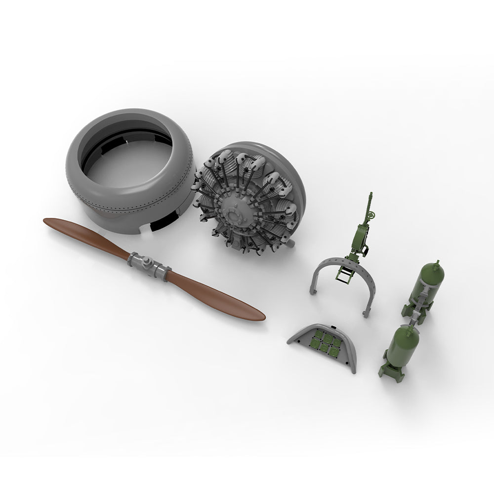 Yao's Studio LYRG901 Model Super Detail Up Set US Navy SOC-3 Seagull For Hasegawa