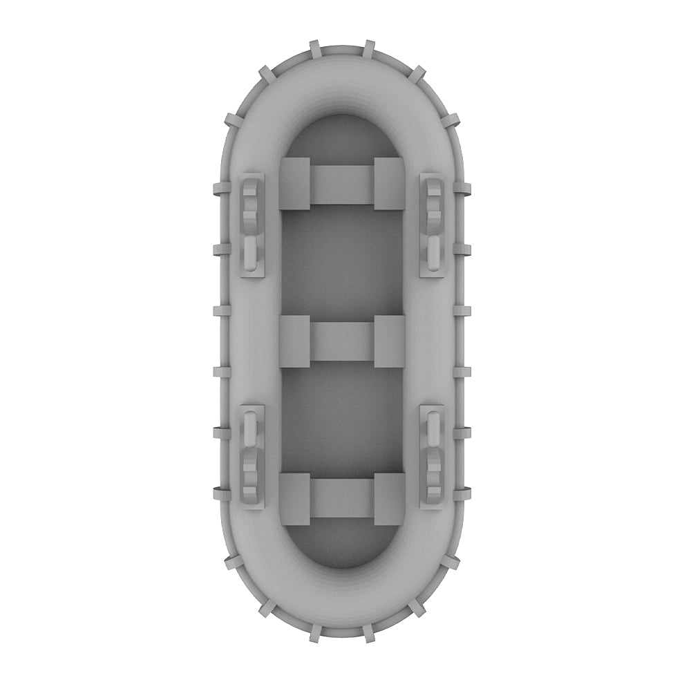 Yao's Studio LYT349 Inflatable Lifeboat Raft HO/OO/Z/N/TT Railroad Miniature Accessory Display Props