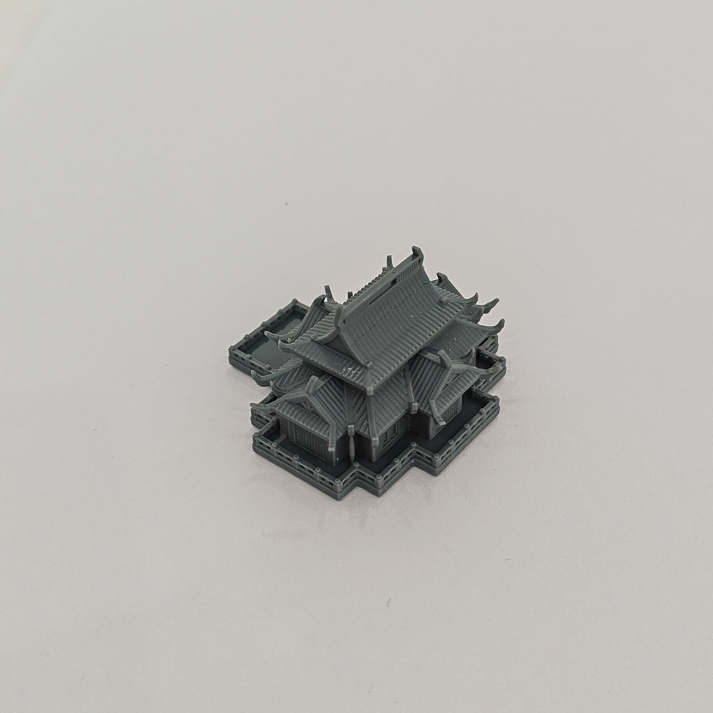 Yao's Studio LYT315 The Hall of Mahavira Building HO/OO/Z/N/TT Railroad Miniature Diorama House Building