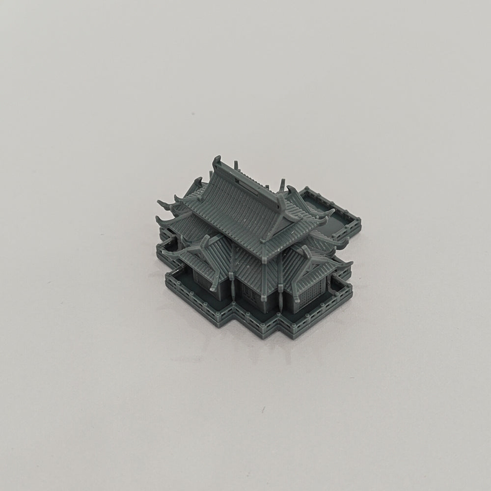Yao's Studio LYT315 The Hall of Mahavira Building HO/OO/Z/N/TT Railroad Miniature Diorama House Building