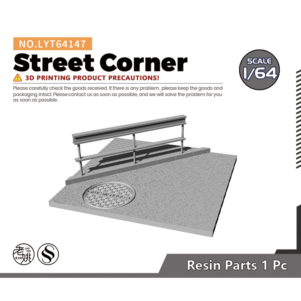 Yao's Studio LYT147 Street Corner Diecast toys car diorams