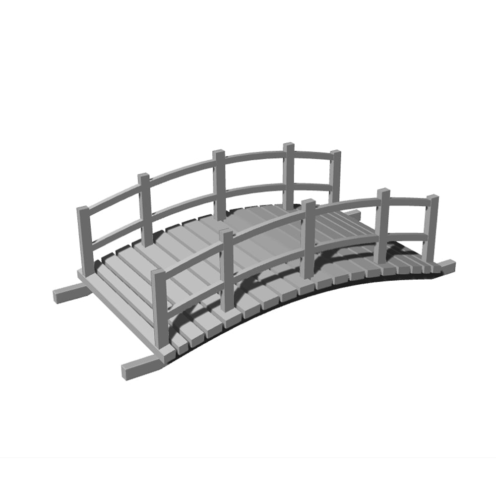 Yao's Studio LYT175 Park Landscape Small Bridge Architecture Diecast toys car diorams