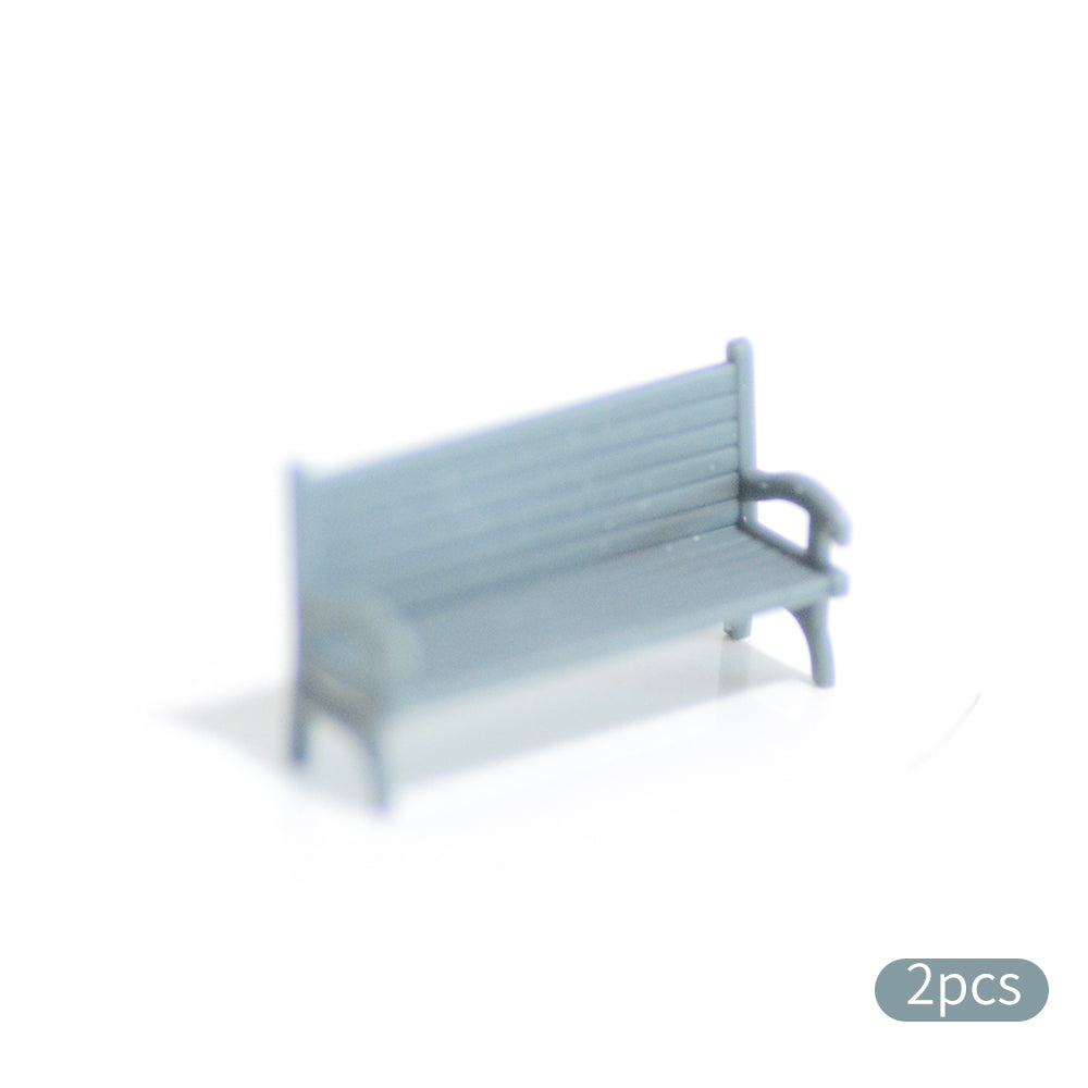 Yao's Studio LYT401 The Park Leisure Chairs HO/OO/Z/N/TT Railroad Miniature Accessory Display Props