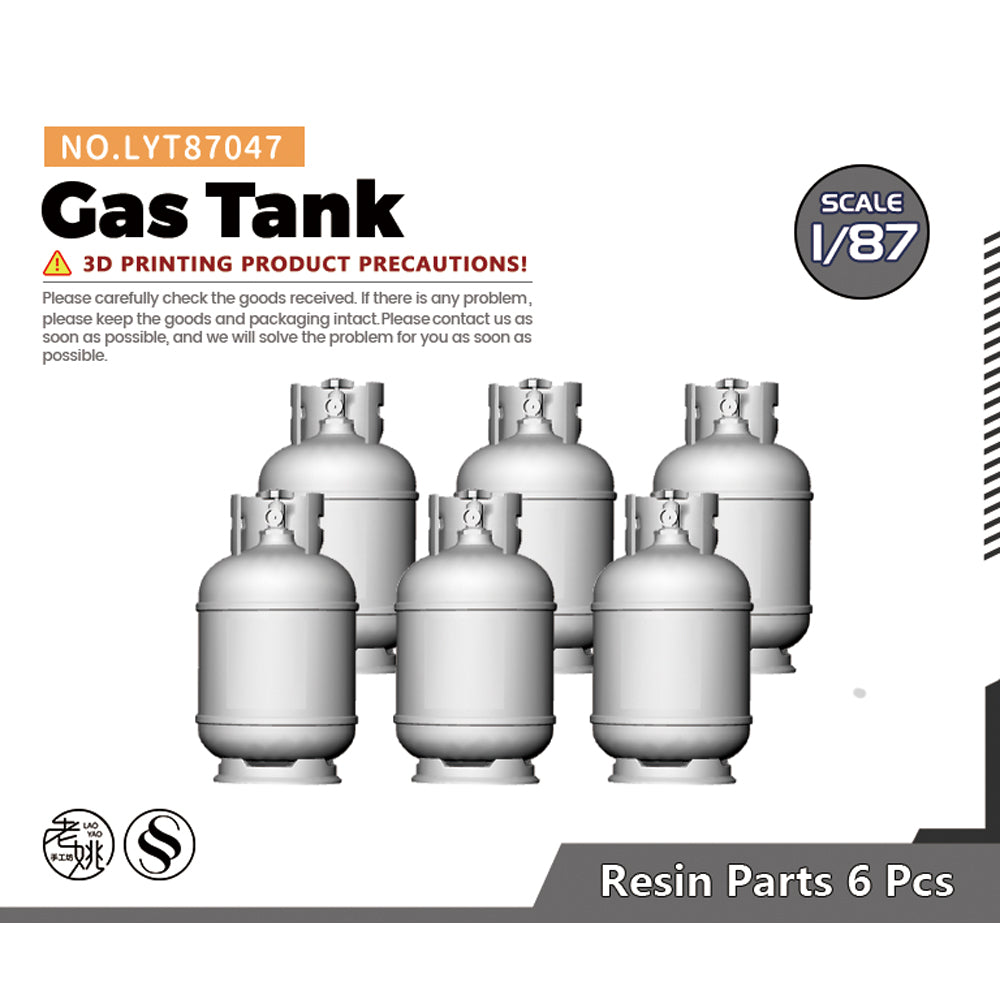 Yao's Studio LYT047 Gas Tank Diecast toys car diorams