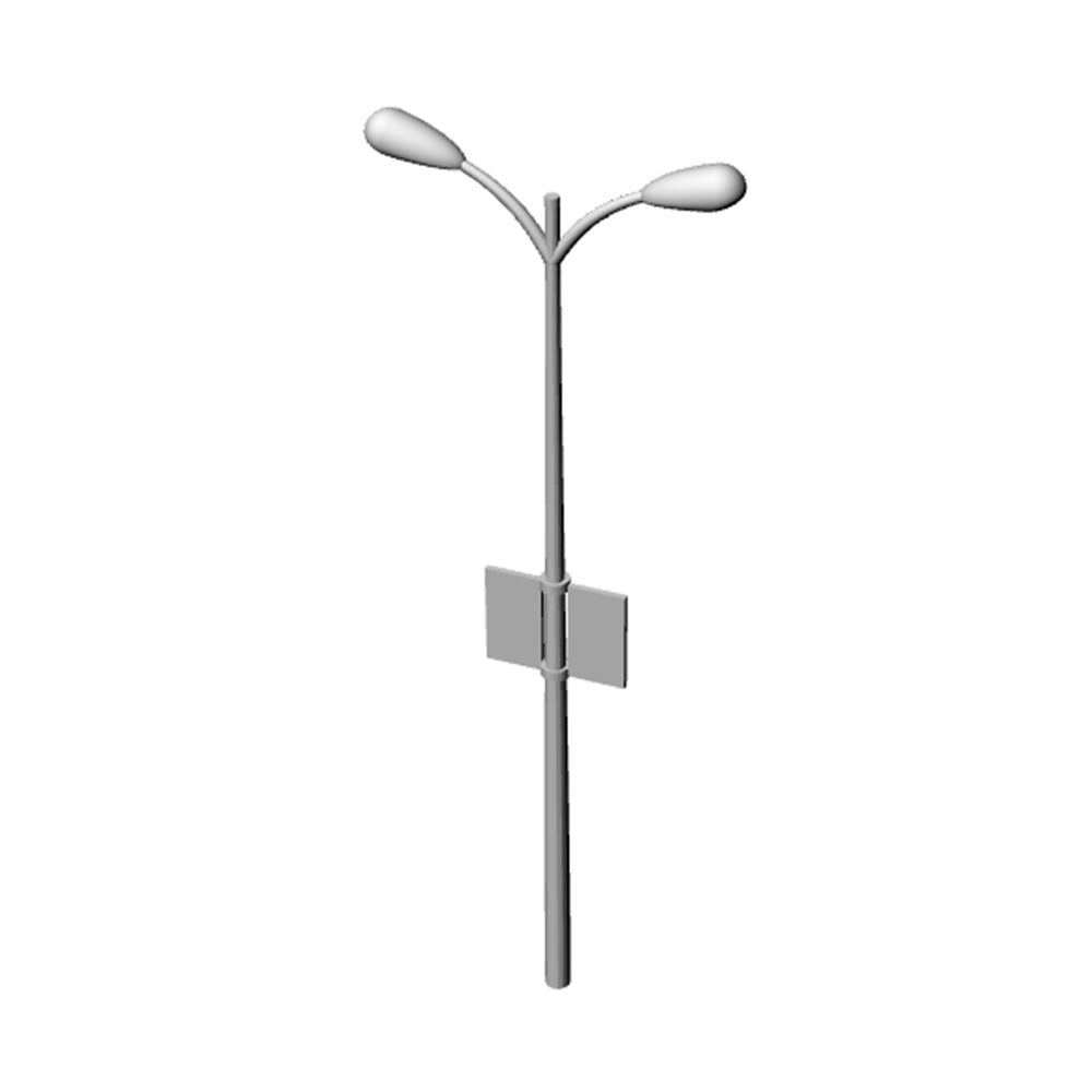 Yao's Studio LYT148 Street Lamp HO/OO/Z/N/TT Railroad Miniature Accessory Display Props
