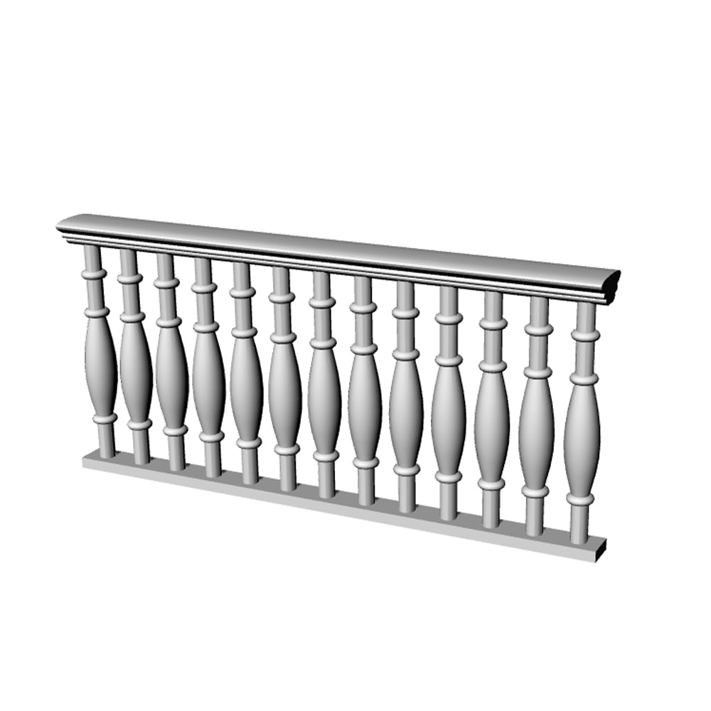Yao's Studio LYT150 Roman Column Railing HO/OO/Z/N/TT Railroad Miniature Accessory Display Props