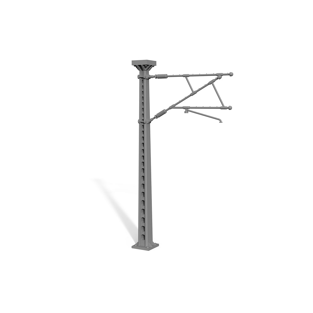 Yao's Studio LYT163 High Voltage Utility Pole HO/OO/Z/N/TT Railroad Miniature Accessory Display Props