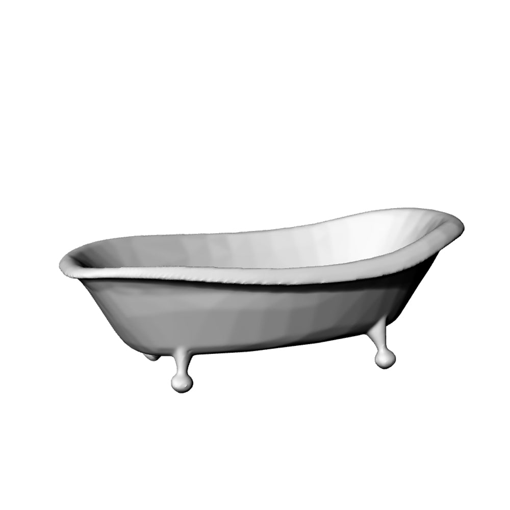 Yao's Studio LYT223 Bath Tub HO/OO/Z/N/TT Railroad Miniature Accessory Display Props