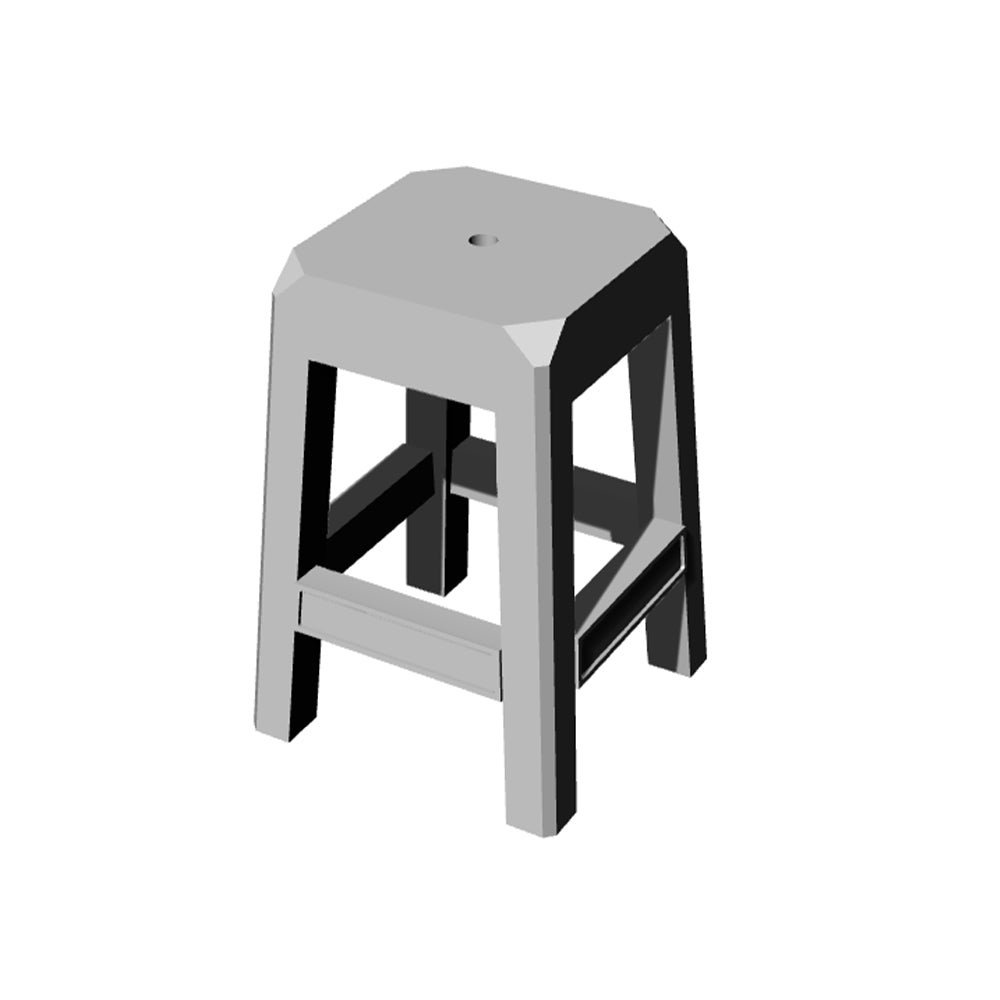 Yao's Studio LYT226 Camping Seat Taboret HO/OO/Z/N/TT Railroad Miniature Accessory Display Props