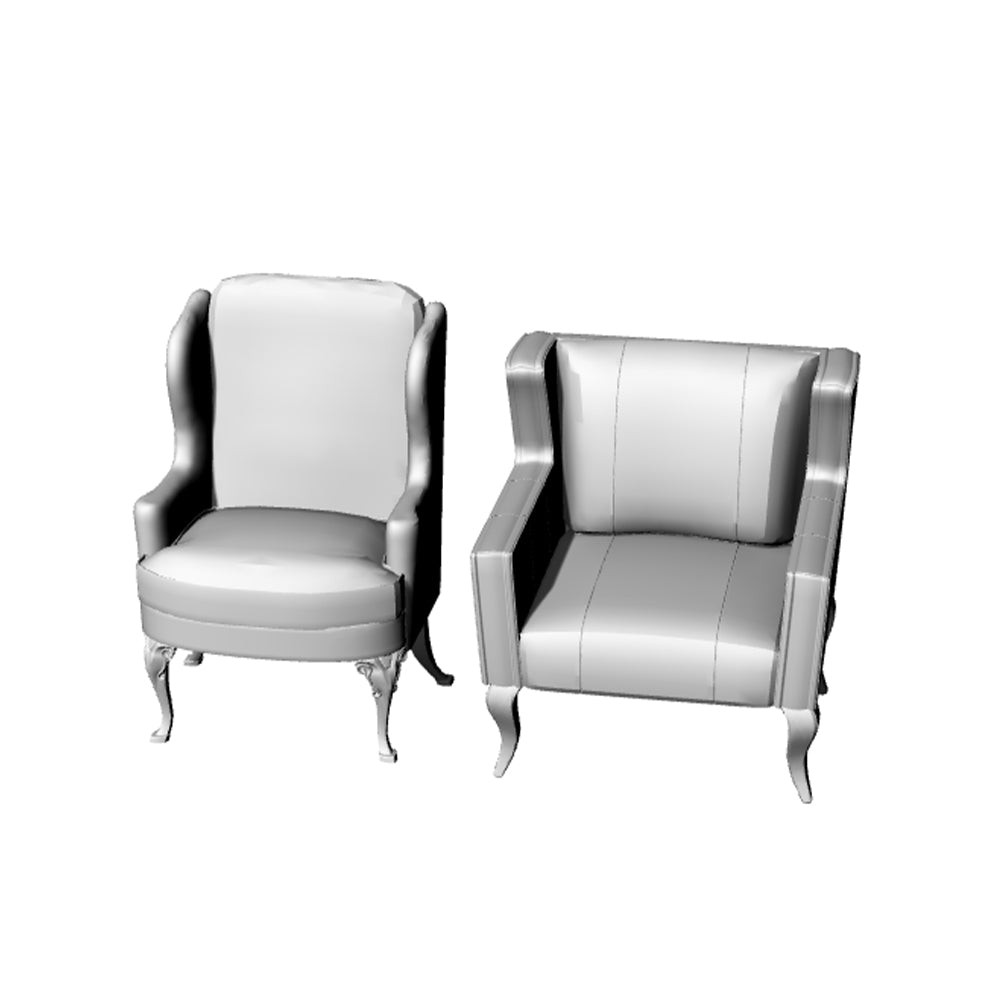 Yao's Studio LYT235 Sofa Chairs HO/OO/Z/N/TT Railroad Miniature Accessory Display Props