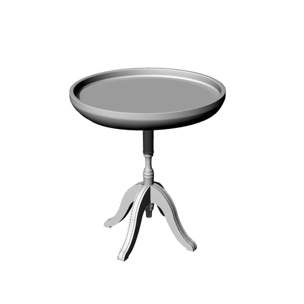 Yao's Studio LYT240 Small Coffee Table HO/OO/Z/N/TT Railroad Miniature Accessory Display Props