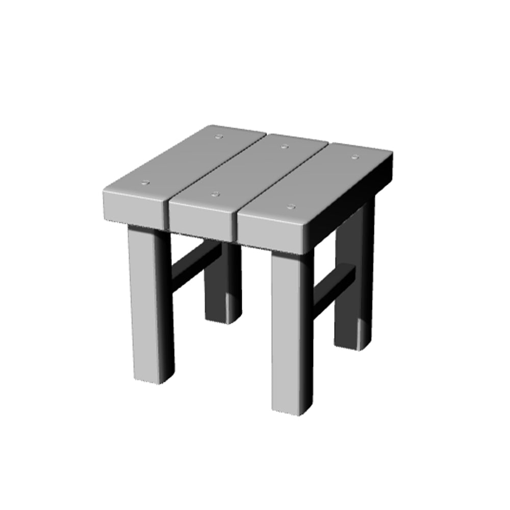 Yao's Studio LYT275 Stool HO/OO/Z/N/TT Railroad Miniature Accessory Display Props