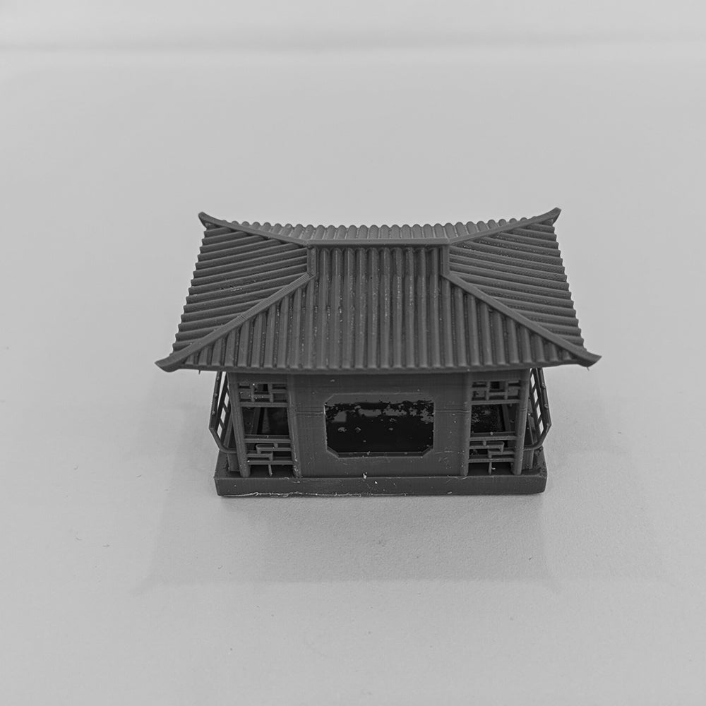 Yao's Studio LYT307 Chinese Building Square Pavilion