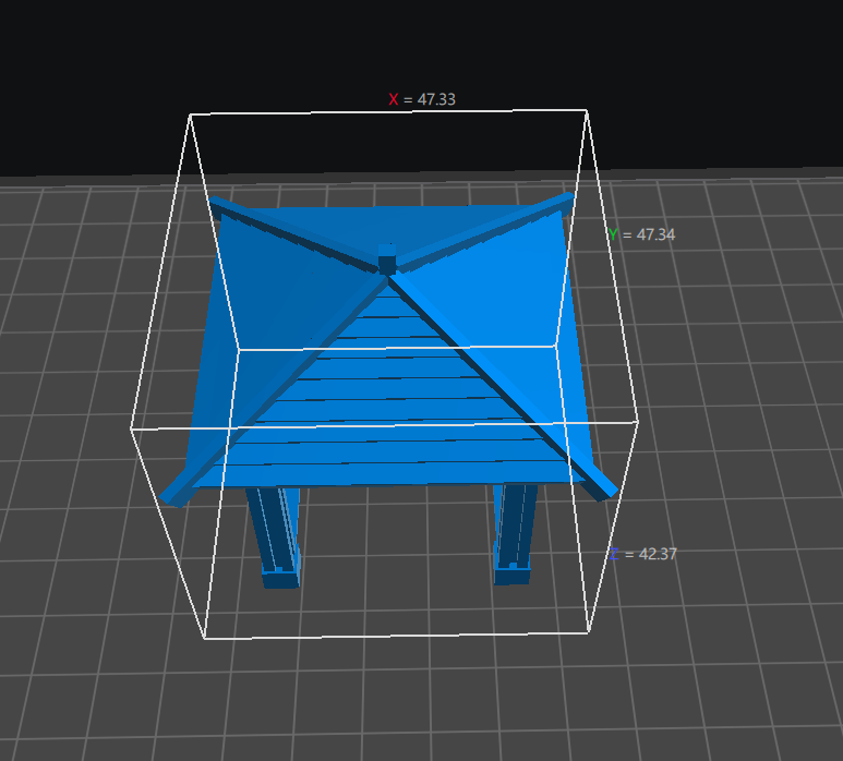 Gazebo Square Pavilion Chinese Style Building MRY-SFW LYT87329