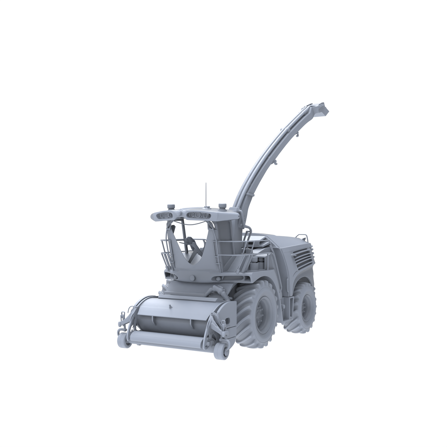 Yao's Studio LYTA051 Silage Harvester (Unpainted) - High-Detail for Hobbyists & Agricultural Harvest Scene Building