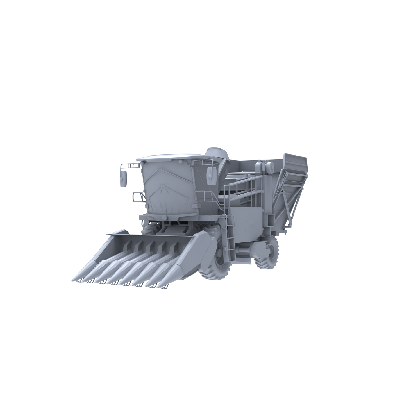 Yao's Studio LYTA054 Maize Harvester (Unpainted) - High-Detail for Hobbyists & Cornfield Harvest Scene Building