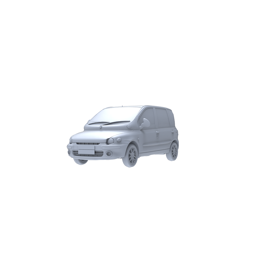 Yao's Studio LYTA086 Classic European MPV Unpainted Model - Perfect for Urban Dioramas & Custom Painting