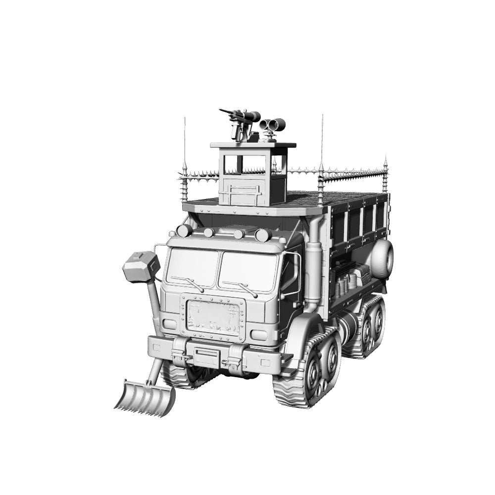 MRY-SFW LYTA188 Breacher Weapon Platform Apocalypse Truck 3D Printed Model Wasteland Vehicle for RPG Scenes