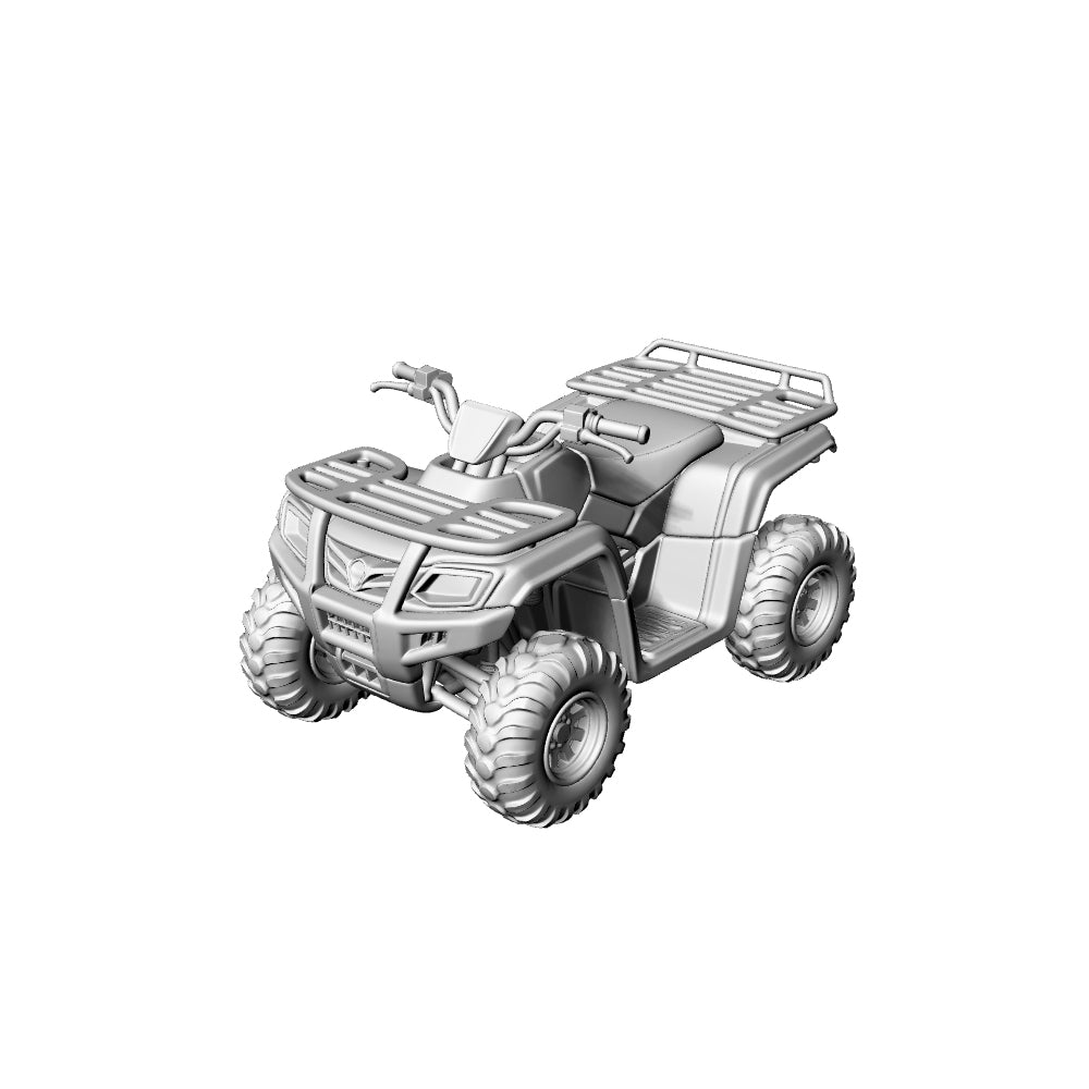 MRY-SFW LYTA203 3D Printed Adult 4-Wheel Off-Road Beach Buggy Miniature Outdoor Scene Ornament