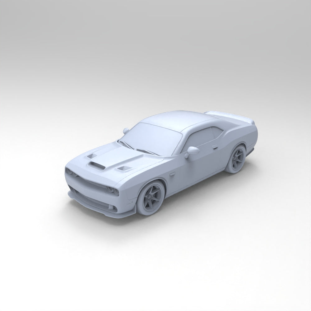 MRY-SFW LYTA359 Classic American Widebody Muscle Car 3D Printed Car Model