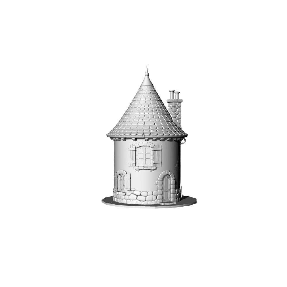 MRY-SFW LYTB162 Miniature Scene Model Small Tower Building