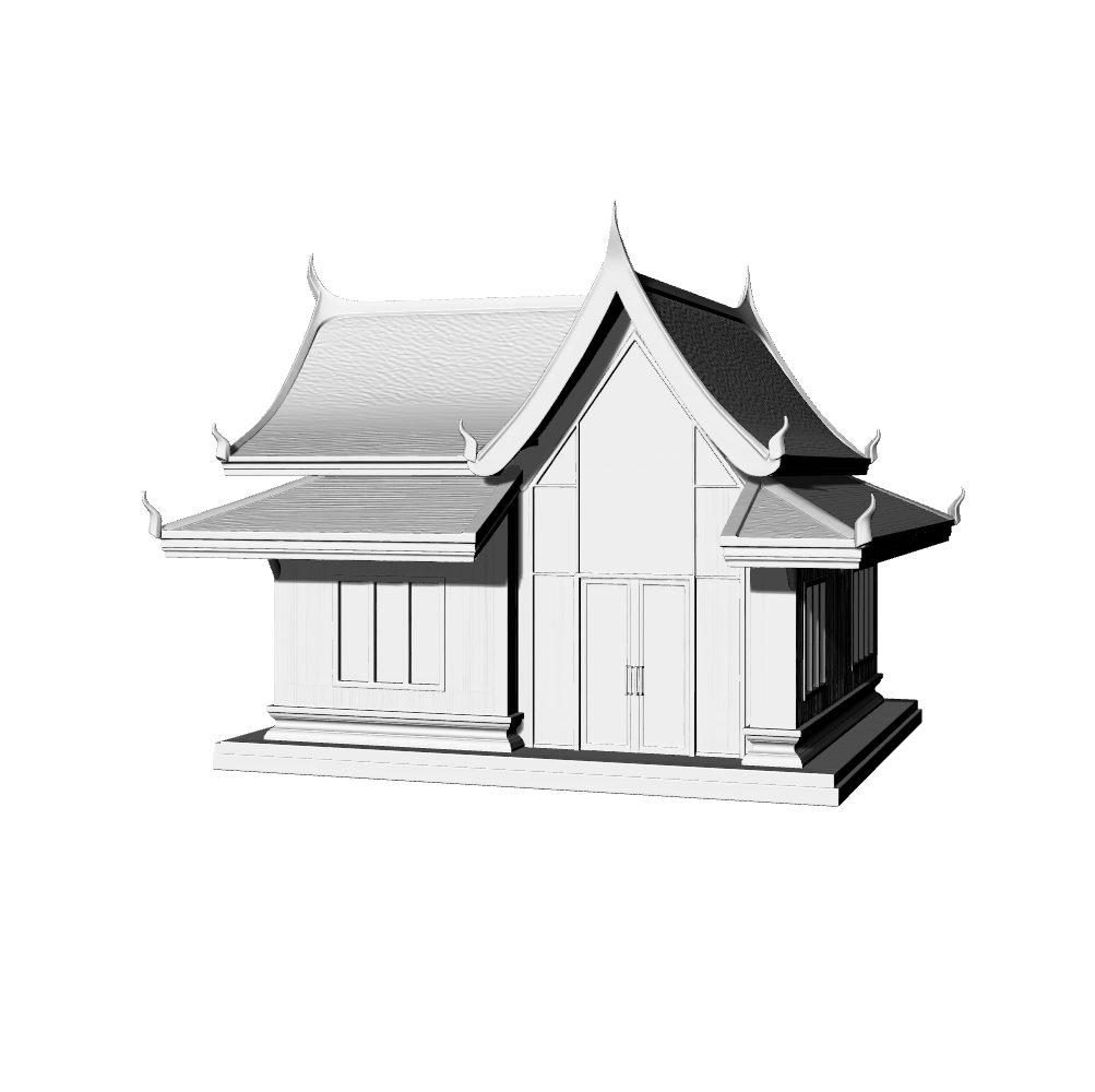 MRY-SFW LYTB507B Miniature Scene Building Model American Downtown Commercial Single Building Shop Building