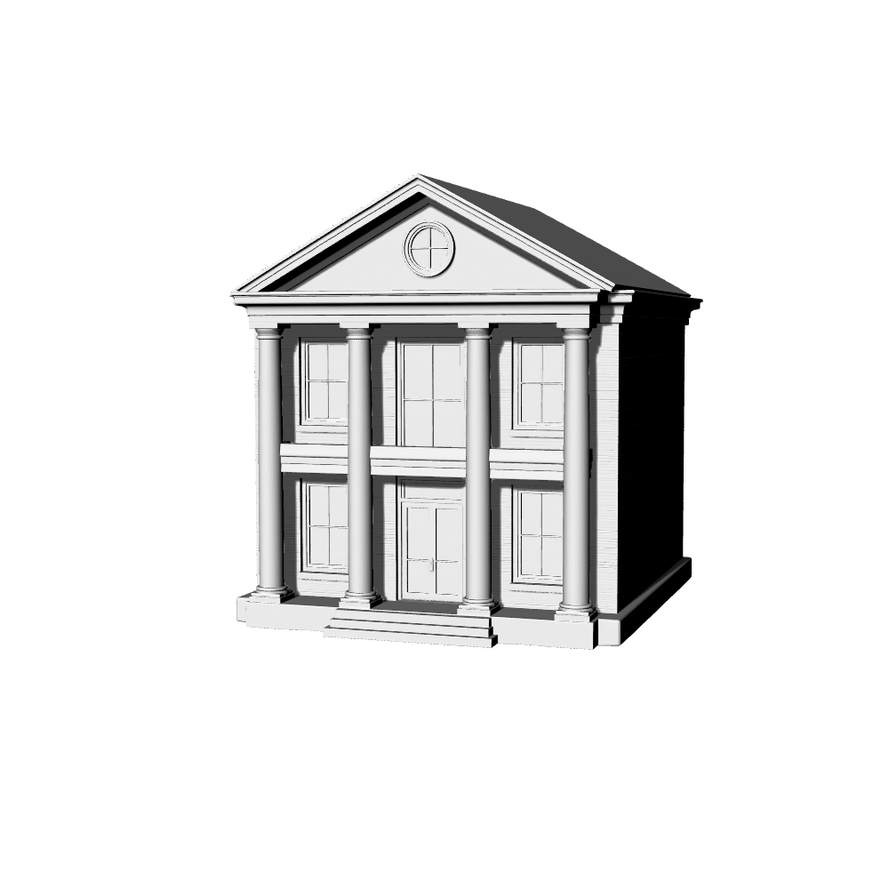 MRY-SFW LYTB516A Miniature Scene Building Model Persian Islamic Architecture Mosque 3D Printing Model