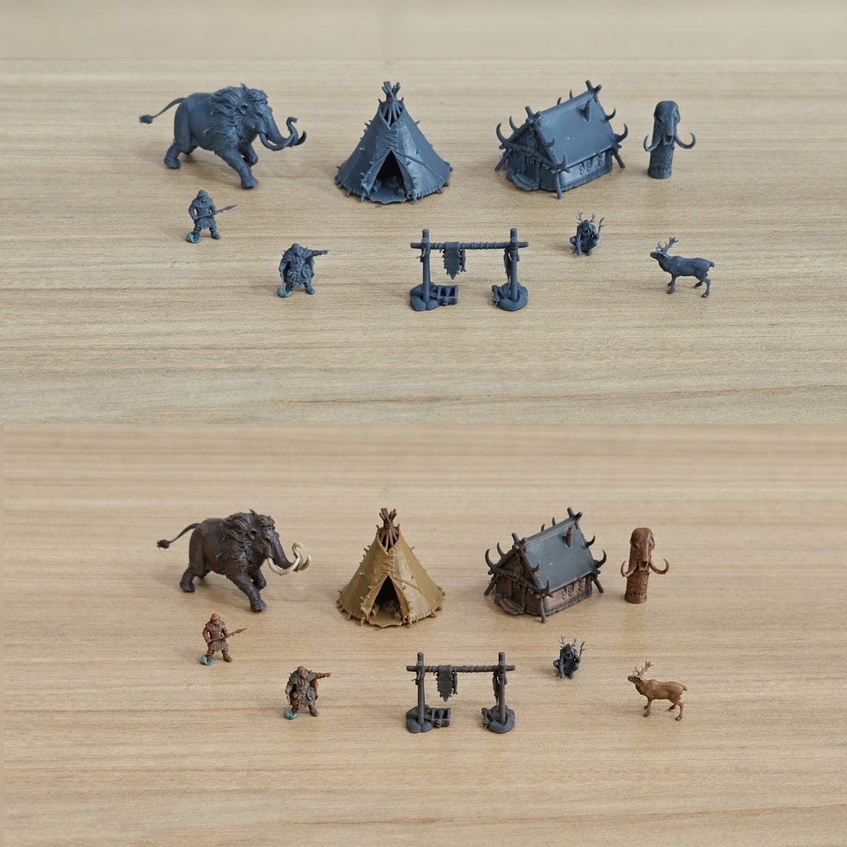 Prehistoric Tundra Mammoth‑Hunting Tribe MRY-SFW LYTD066